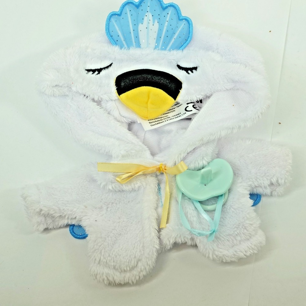 Cry Babies Kiss Me Sydney Baby Doll swan duck bath robe hoodie pacifier ONLY